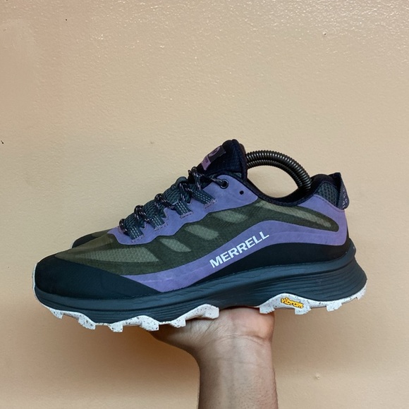 Merrell Moab Speed Floatpro Gore-Tex Trail Sneakers “Purple Green” - Picture 3 of 16
